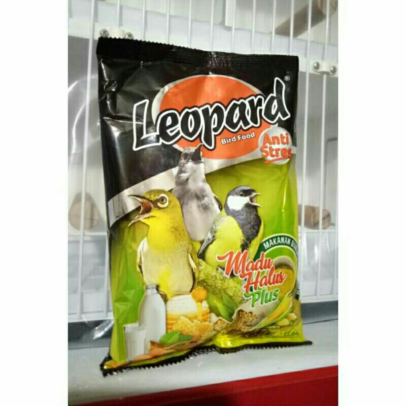 LEOPARD MADU HALUS VOER LEOPARD PAKAN BURUNG BERKUALITAS CIBLEK / PLECI / KACER DLL