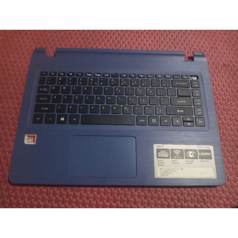 Palmrest Acer Aspire 3 A314-41 Copotan