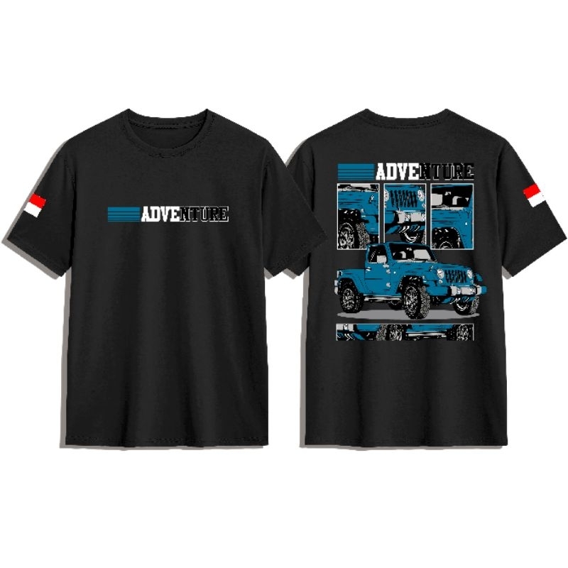 KAOS DISTRO ADVENTURE MOBIL MODIFIKASI