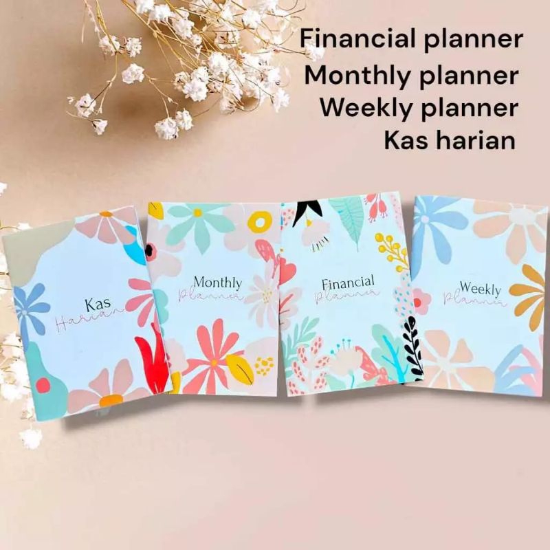 

BUKU KAS HARIAN - BUKU MONTHLY PLANNER - BUKU WEEKLY PLANNER - BUKU FINANCIAL PLANNER UKURAN A5