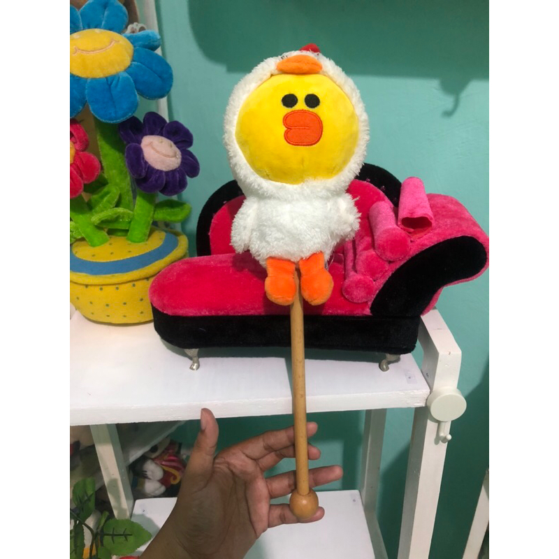Boneka sally line boneka bebek line kostum ayam boneka bebek lucu boneka pijat