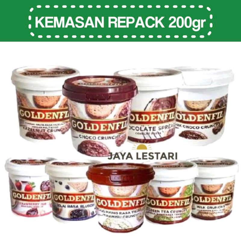 

Goldenfil (Repack 200g) (10 Varian Rasa)