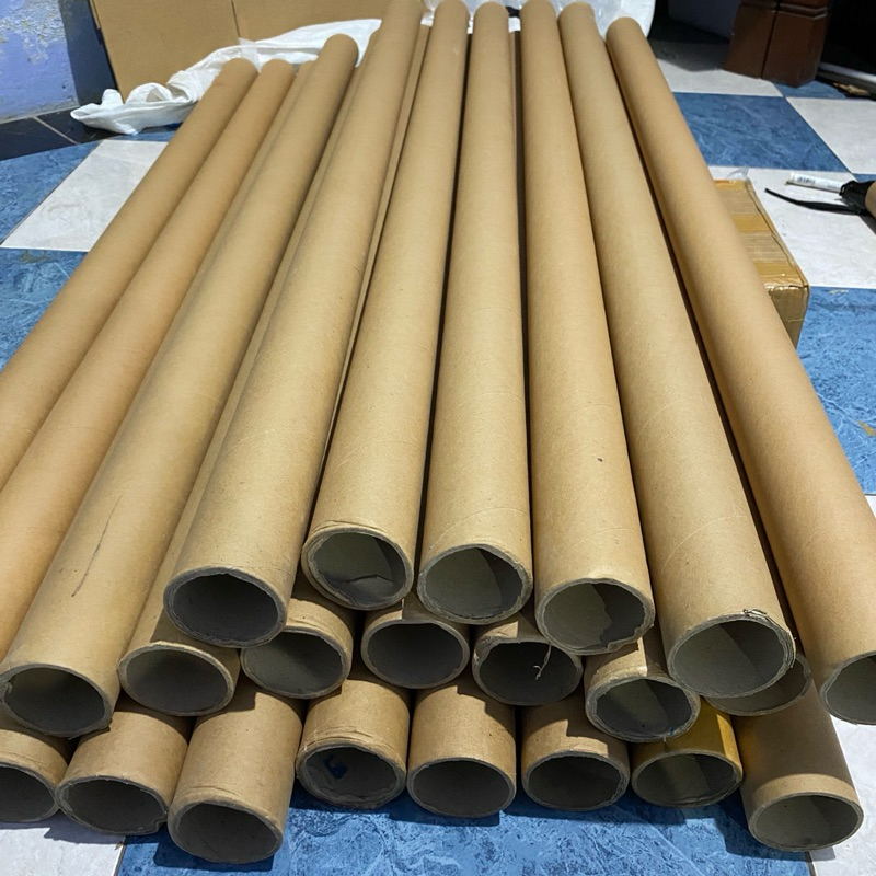 

Pipa Selongsong kardus panjang 1 Meter bekas seperti baru