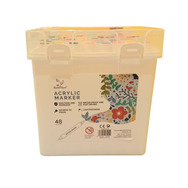 

Echo Art Acrylic Marker Isi 48pc 24pc 12pc | Spidol Akrilik