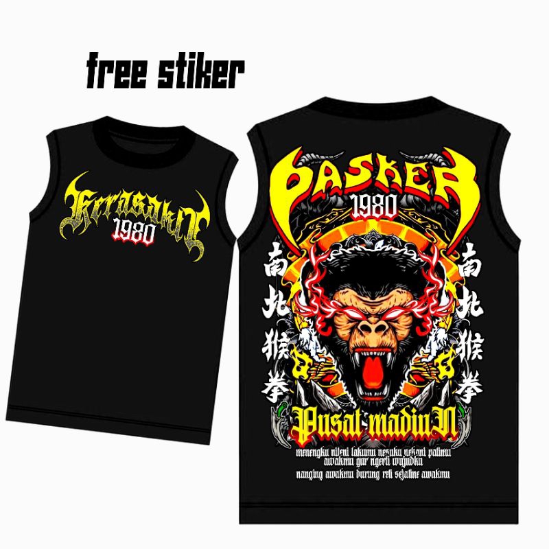 kaos pasker ikspi kera sakti/KAOS SINGLET IKSPI