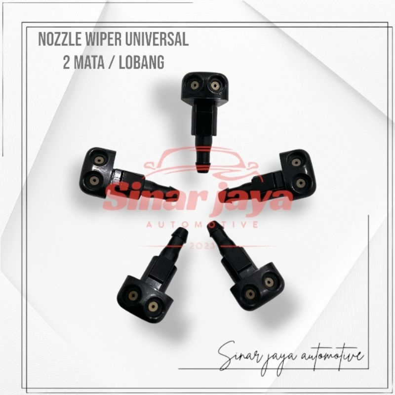 Nozzle Nosel Nozel Semprotan Air Wiper Washer Pajero Triton Galant L300 L200 Kuda Lancer ORIGINAL