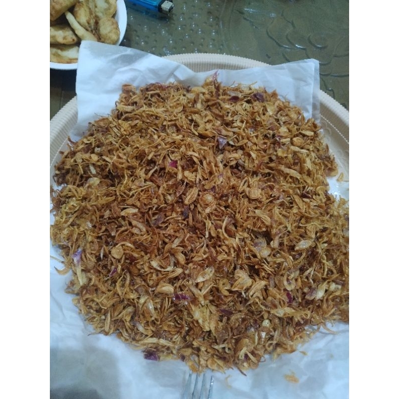

BAWANG GORENG ASLI 100% RENYAH DAN KERING TANPA TEPUNG