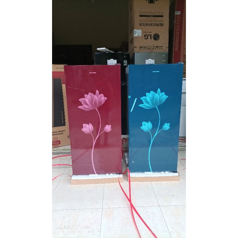 kulkas 1 pintu Polytron PRB189R/PRB189B/PRB189PR