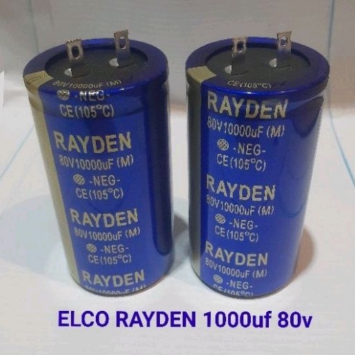 ELCO RAYDEN 1000uf 80v