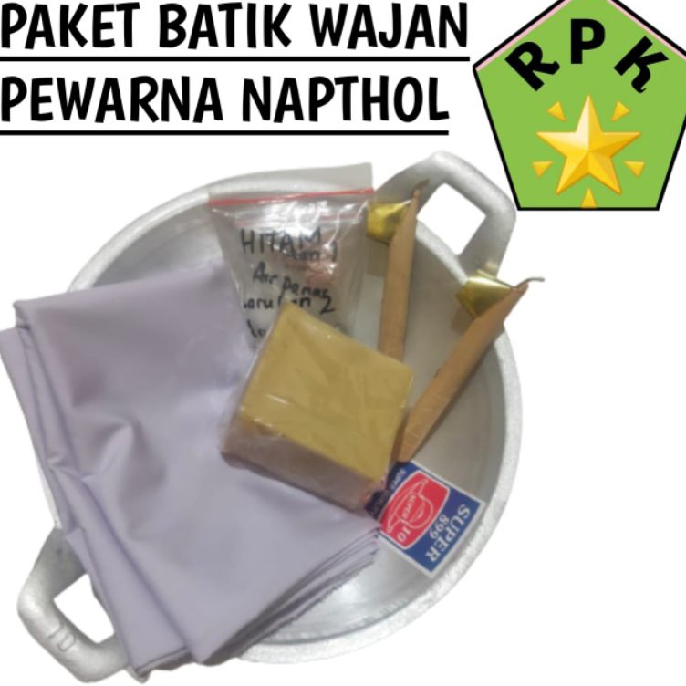 

Big Surprise Paket Alat Batik wajan kain canting pewarna batik