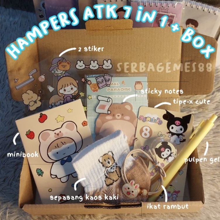 

Kejar Grosir serbagemes88 SET ALAT TULIS 7 IN 1 LENGKAP HADIAH HAMPERS KADO GIFT SEKOLAH GIFT BOX CUTE ULANG TAHUN CEWEK COWOK ALAT TULIS SET KADO ULTAH MURAH STATIONERY SET WISUDA PERPISAHAN PAKET ULTAH LUCU PERALATAN SEKOLAH KADO UNI