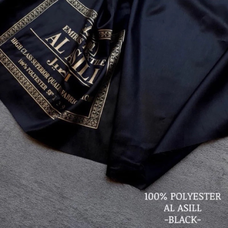 Kain untuk Jubah, Baju Koko, Gamis Pria Ikhwan Thobe Merek Al-Asiil Import 100% Polyester