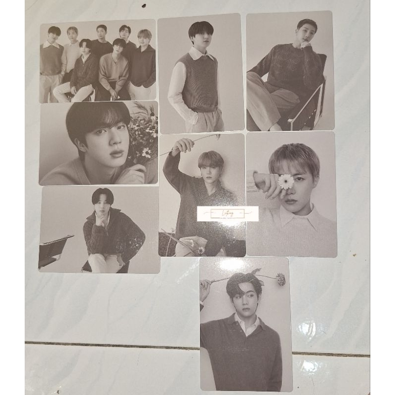 BTS monochrome MPC fullset