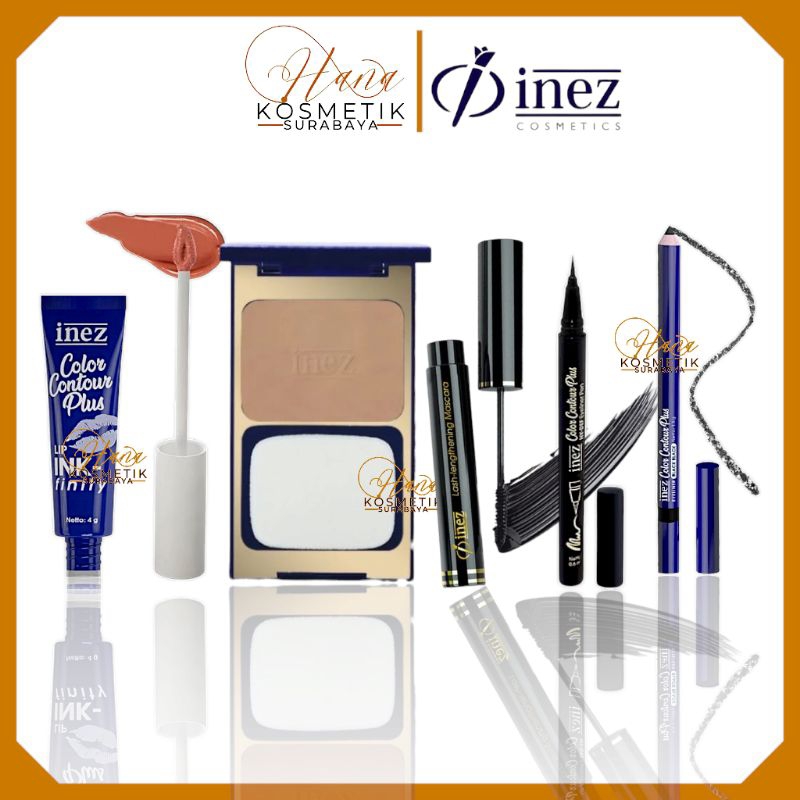 INEZ Paket Makeup Daily Natural - Paket Makeup Kosmetik Simpel Natural