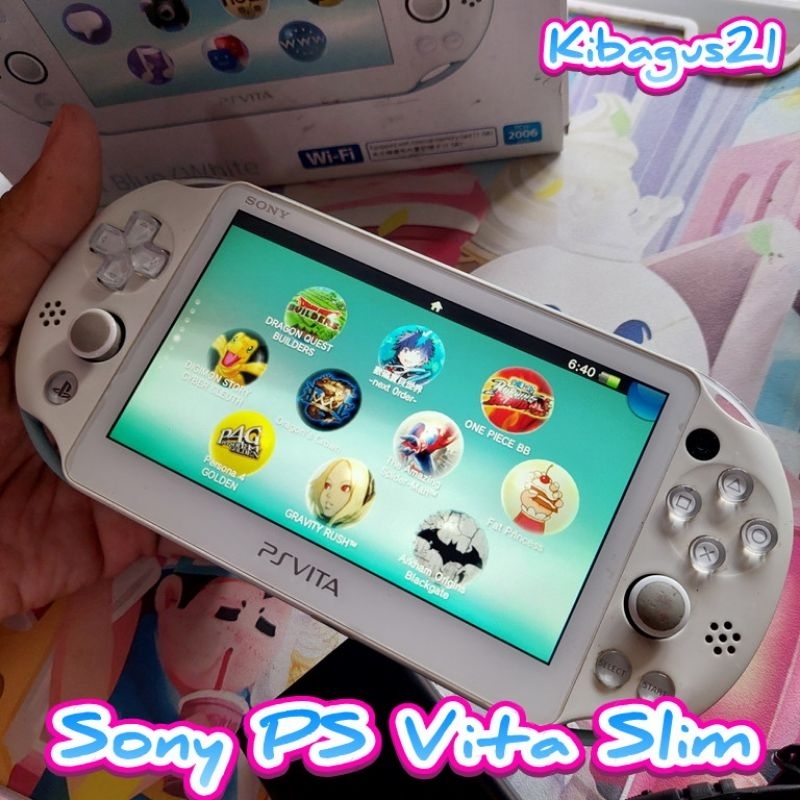 Sony PS Vita Slim 256gb fullgame Fullset