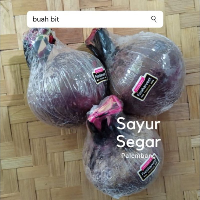 

Buah Bit 1 buah Sayur Segar Palembang