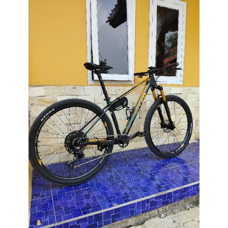 Sepeda mtb 29er united detroit 7.1 carbon upgrade