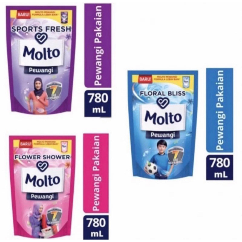 MOLTO PEWANGI PAKAIAN 780ml