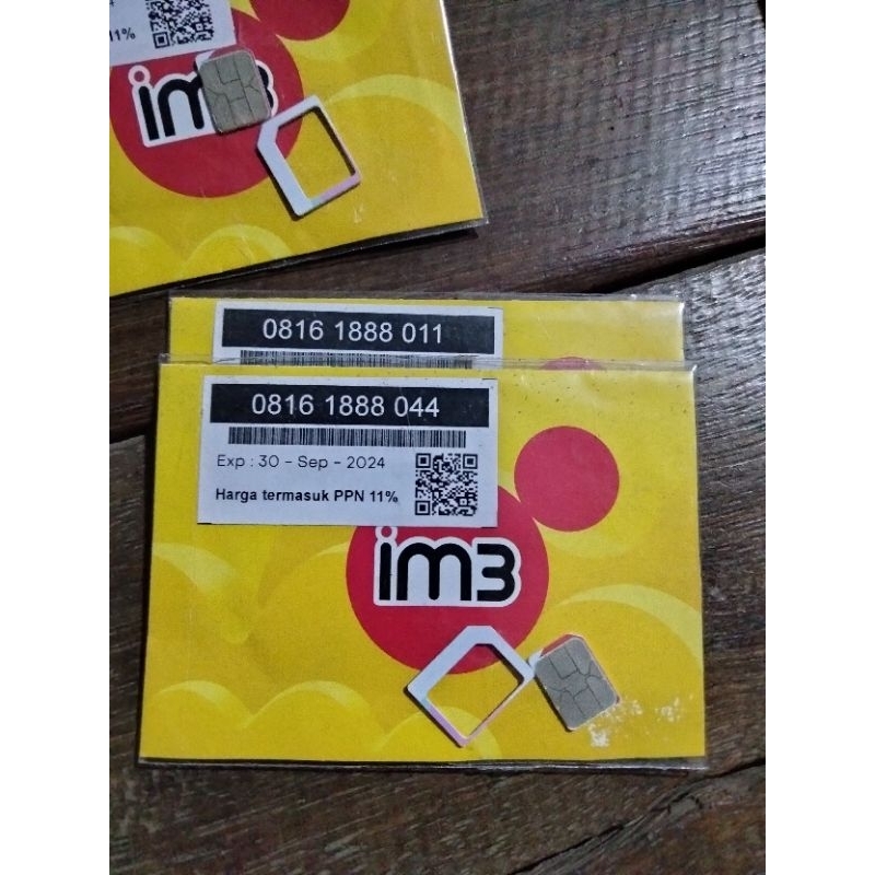 Indosat 11 digit triple 8&9