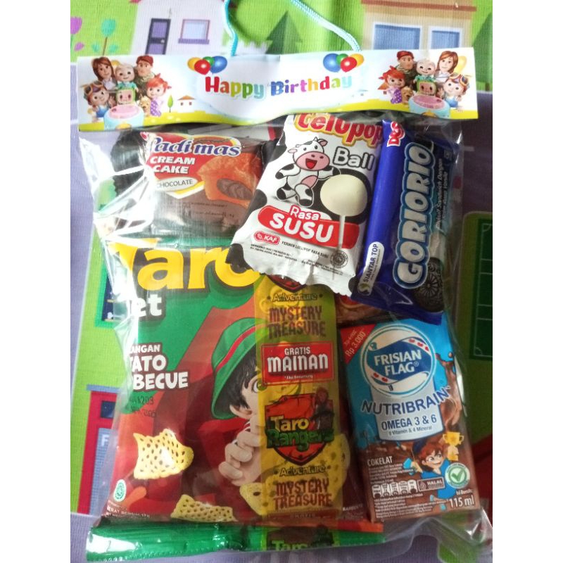 

BINGKISAN SNACK ULANG TAHUN MURAH/GOODIE BAG ULTAH/BINGKISAN GOODIE BAG ANAK/PAKET BINGKISAN SNACK