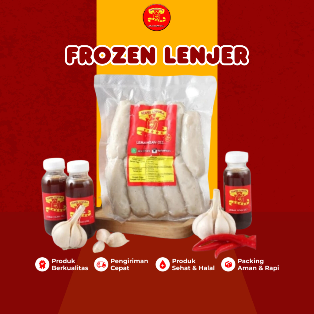 

Pempek Palembang Liwura Empek Empek Lenjer Frozen Food Isi 10 Pcs Homemade Lezat Tanpa Pengawet