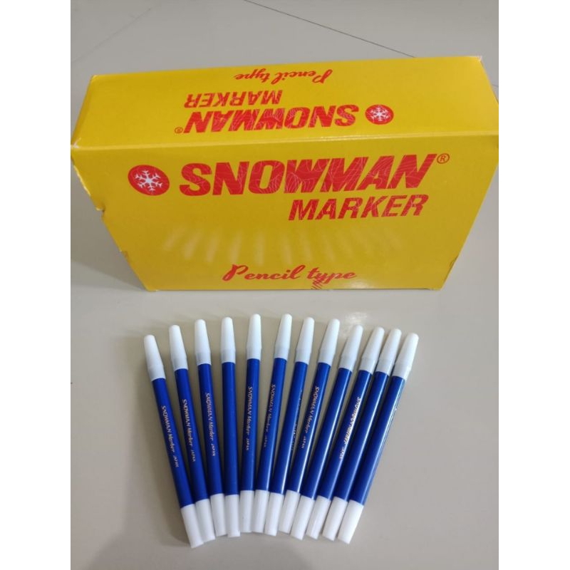 

Spidol SNOWMAN Kecil warna (12pcs)