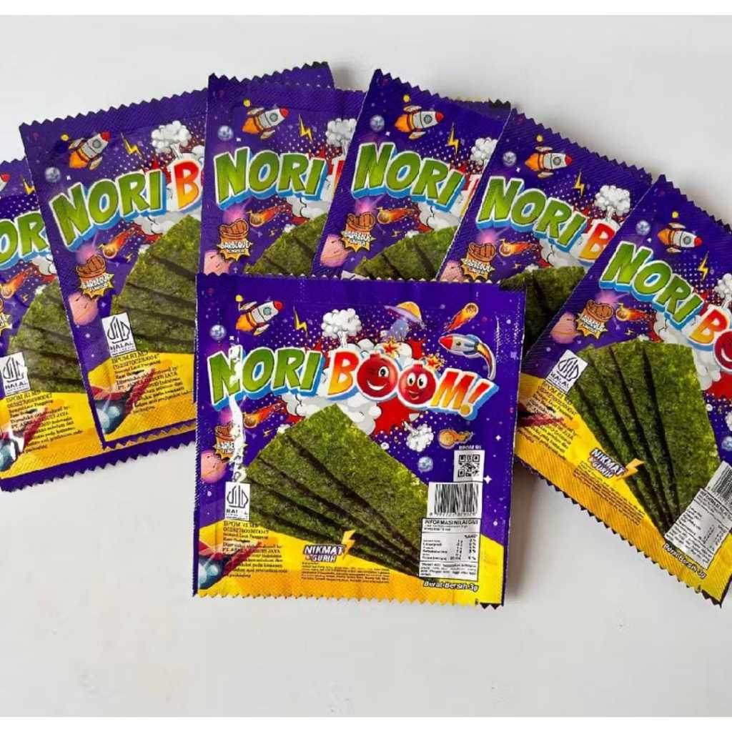 

NORIBOOM RUMPUT LAUT VARIAN RASA 1BOX ISI 12 PCS