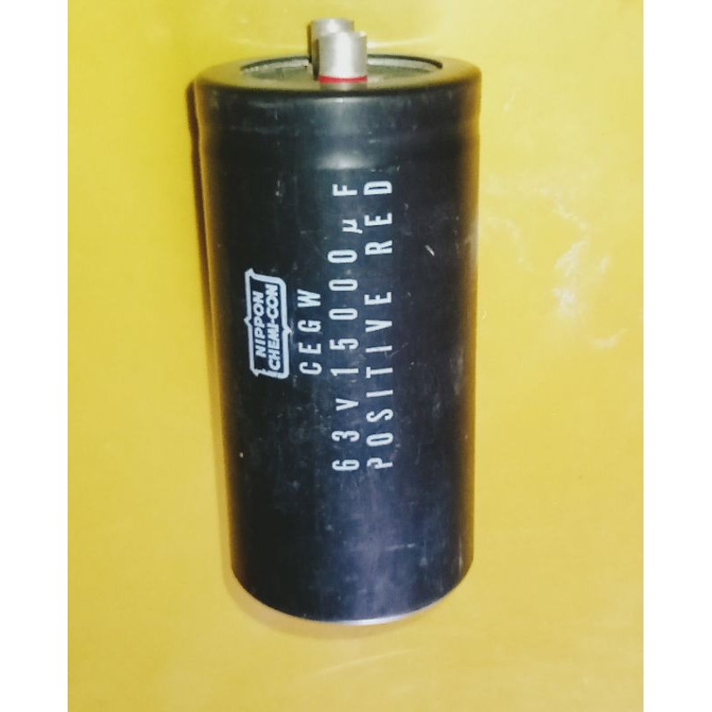 ELCO 63V 15000UF T 10CM D 5CM BEKAS