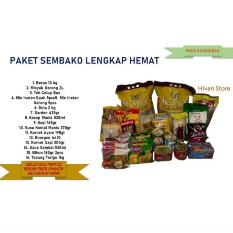 

PAKET SEMBAKO DIAMOND BERAS 10KG