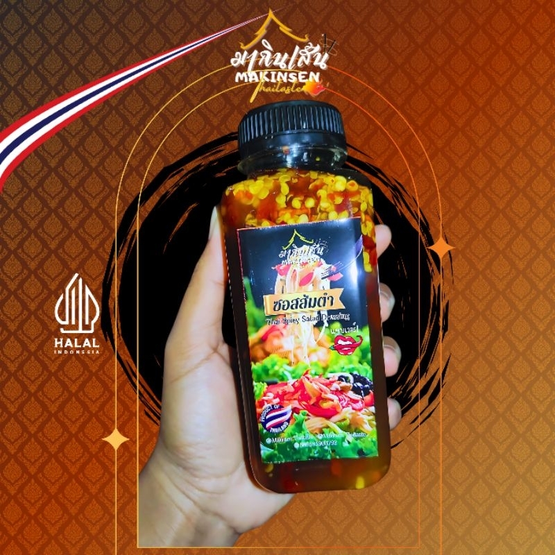 

/ SAUCE SOMTAM salad thailand authentic HALAL/Thailand Sauce/Thai Sauce/Saus Thailand/