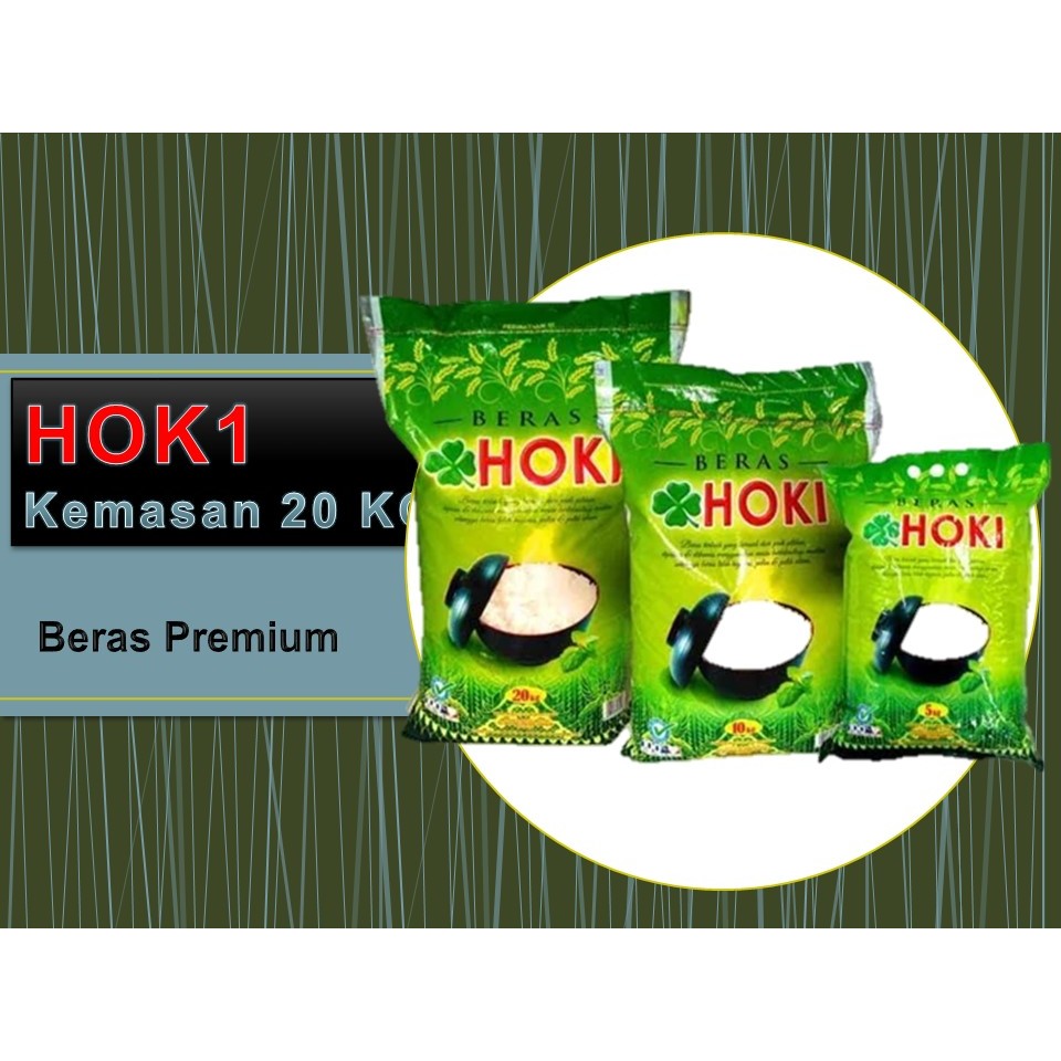

Beras Hok1 Kemasan 5 Kg 10 Kg 20 Kg UB BIG