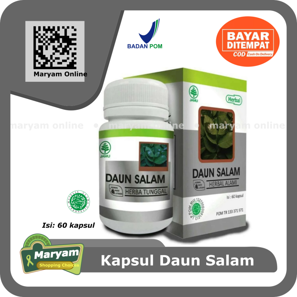 Kapsul Daun Salam Hiu