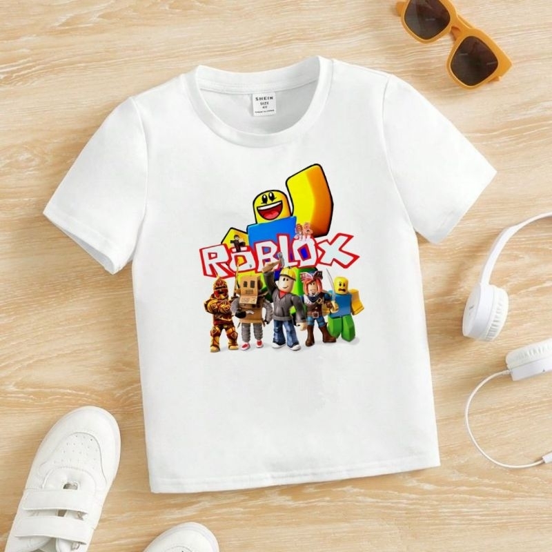 Kaos roblox game anak baju roblox game anak