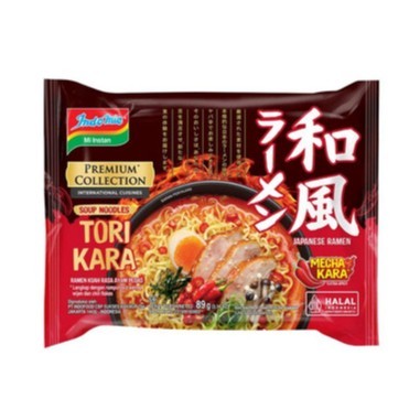 

Indomie Premium Tori Kara Ramen 89 Gr