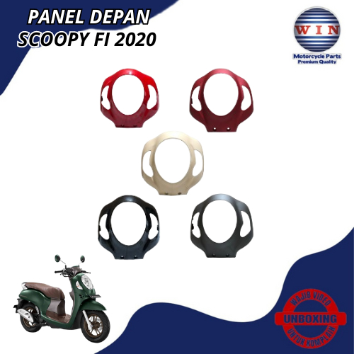 PANEL SCOOPY 2020 TAMENG DEPAN PANEL DEPAN SCOOPY 2020 NEW MERK WIN