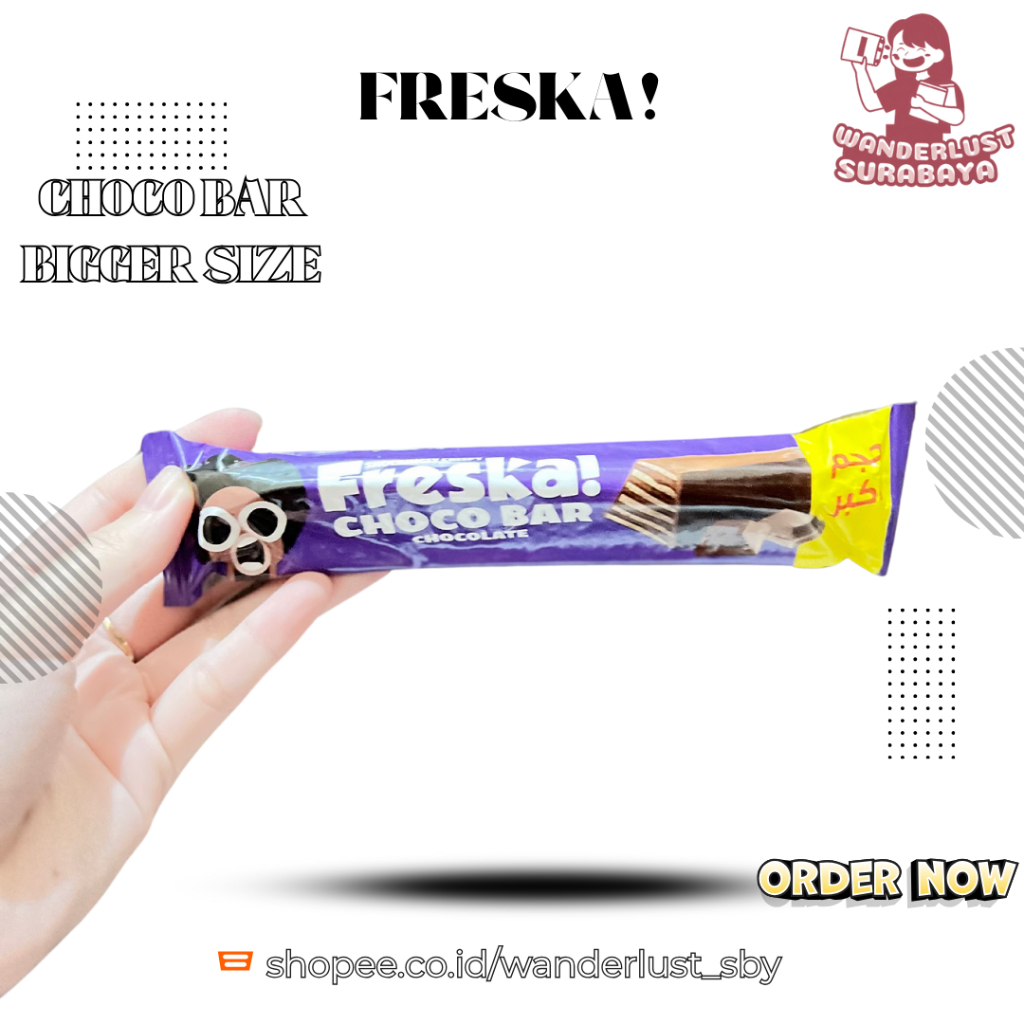 

(SNACK BAR IMPORT MESIR) Freskal Choco Bar | Snack Eceran