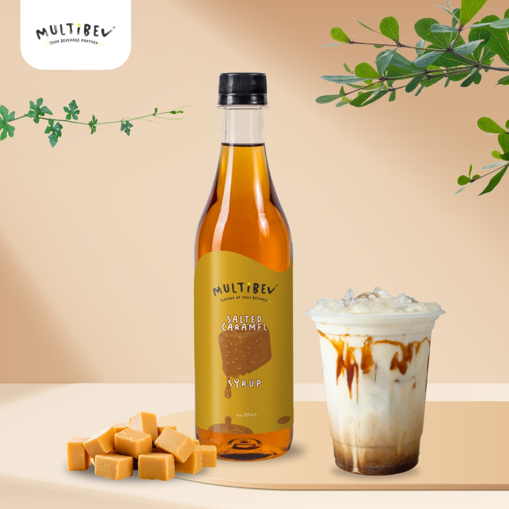 

MultiBev - Syrup Salted Caramel Bottle 500ml - Sirup Minuman Rasa