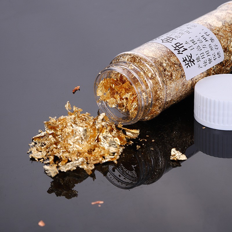 

Edible Gold Leaf Sheet Bisa Dimakan Kertas Emas Food Grade 2gram - Emas