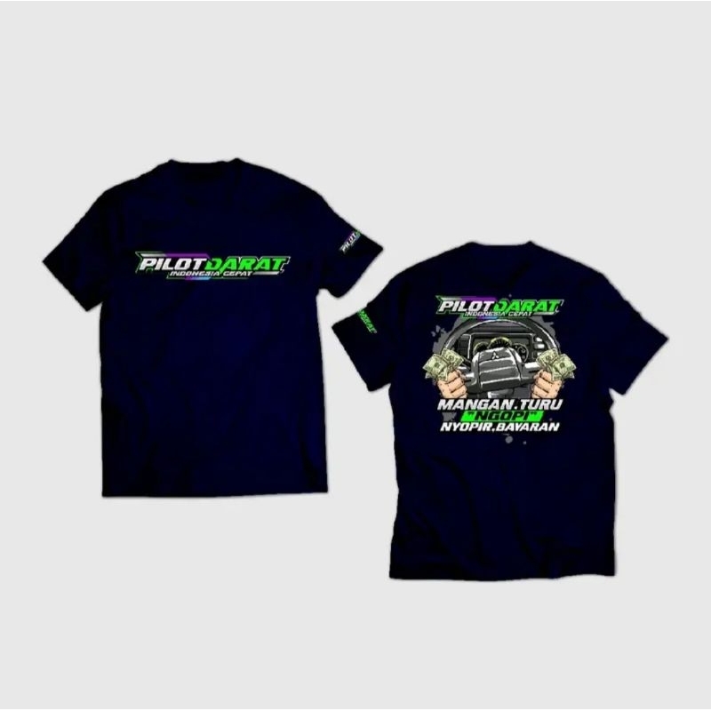 KAOS PILOT DARAT - MANGAN TURU, NGOPI, NYOPIR BAYARAN