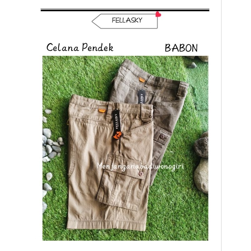 CELANA PENDEK BABON FELLASKY