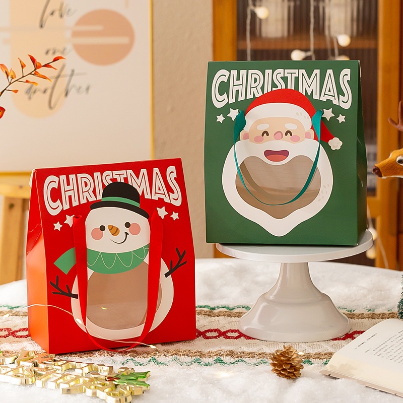 

Xmas Mini Classic Santa Box / Box Natal Gift Dengan Tali