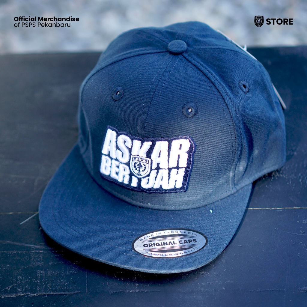 Topi Snapback PSPS Askar Bertuah Navy