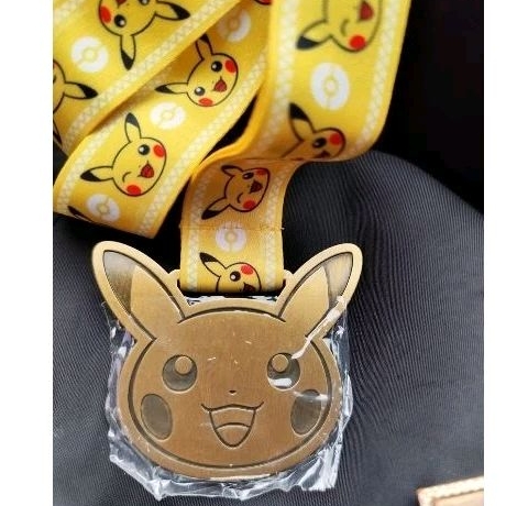 Pikachu Medal Pokemon Run Jakarta 2024