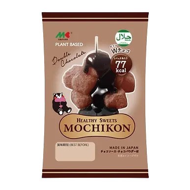 

Mochikon Double Chocolate / Mochi Warabi Impor 109.5 Gr