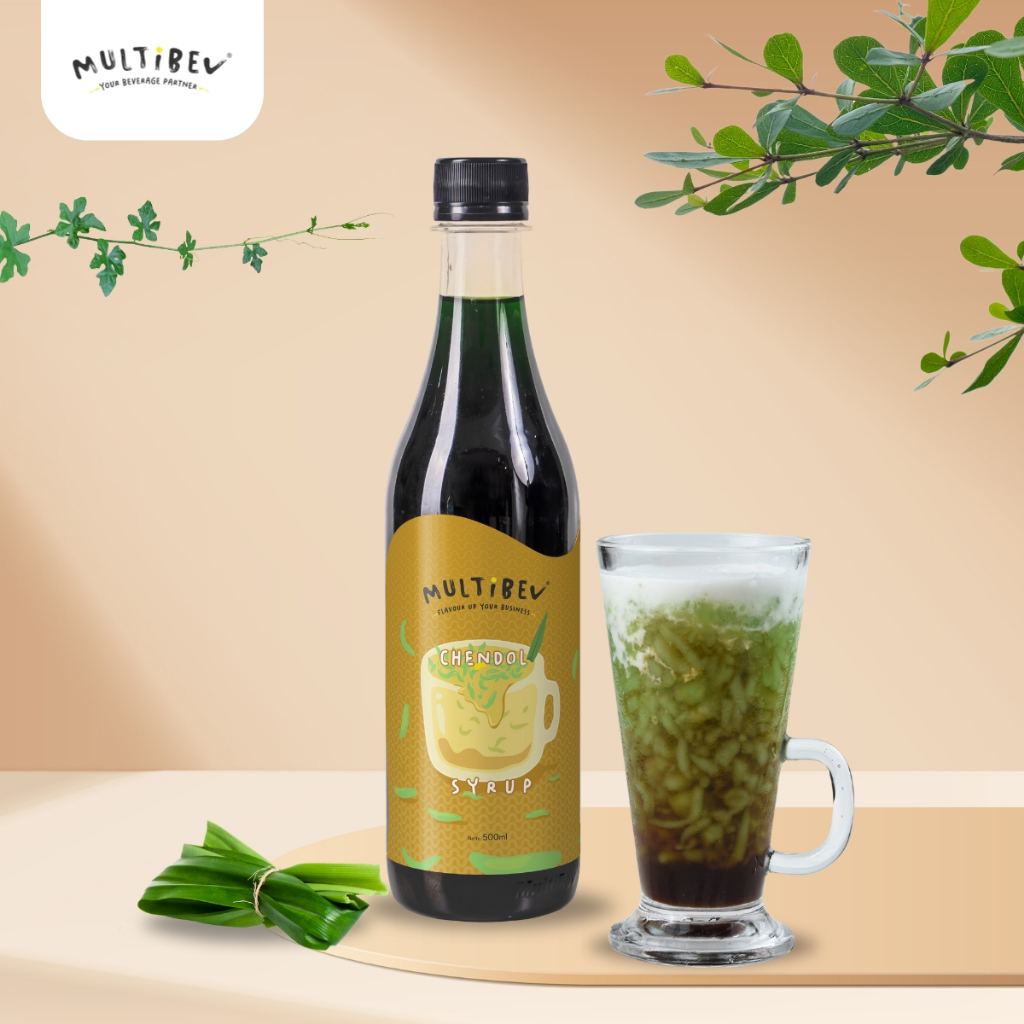 

MultiBev - Syrup Chendol Bottle 500ml - Sirup Minuman Rasa Chendol