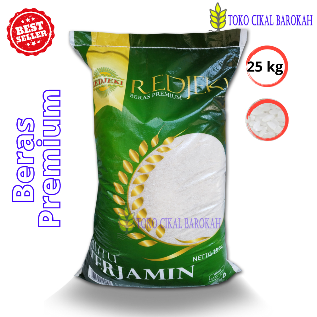

Beras Premium Redjeki Murah Meriah 1 karung
