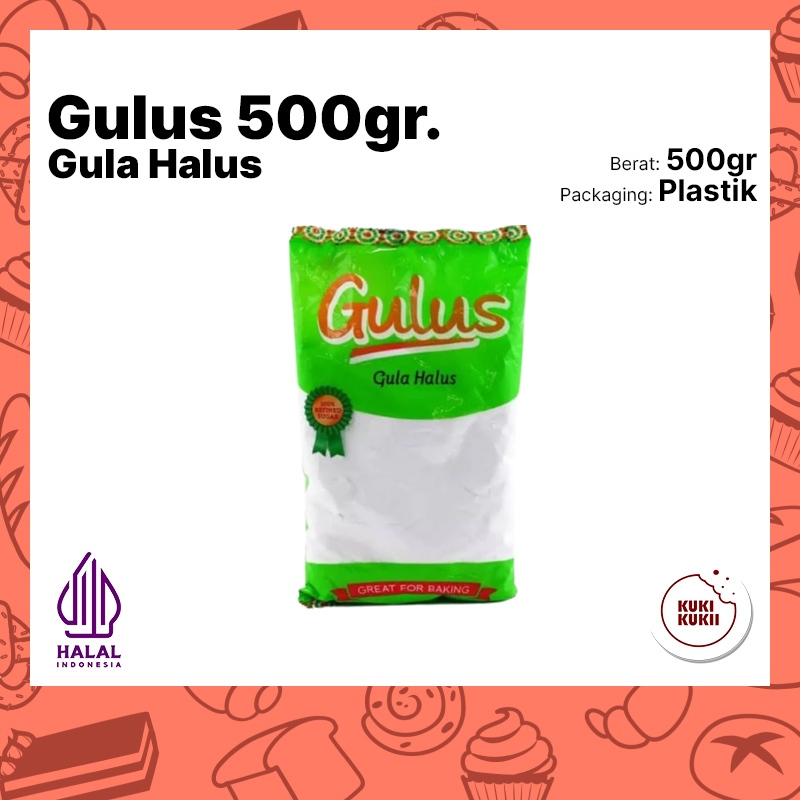 

Gula halus GULUS 500gr | GULUS Gula Halus 500 gram