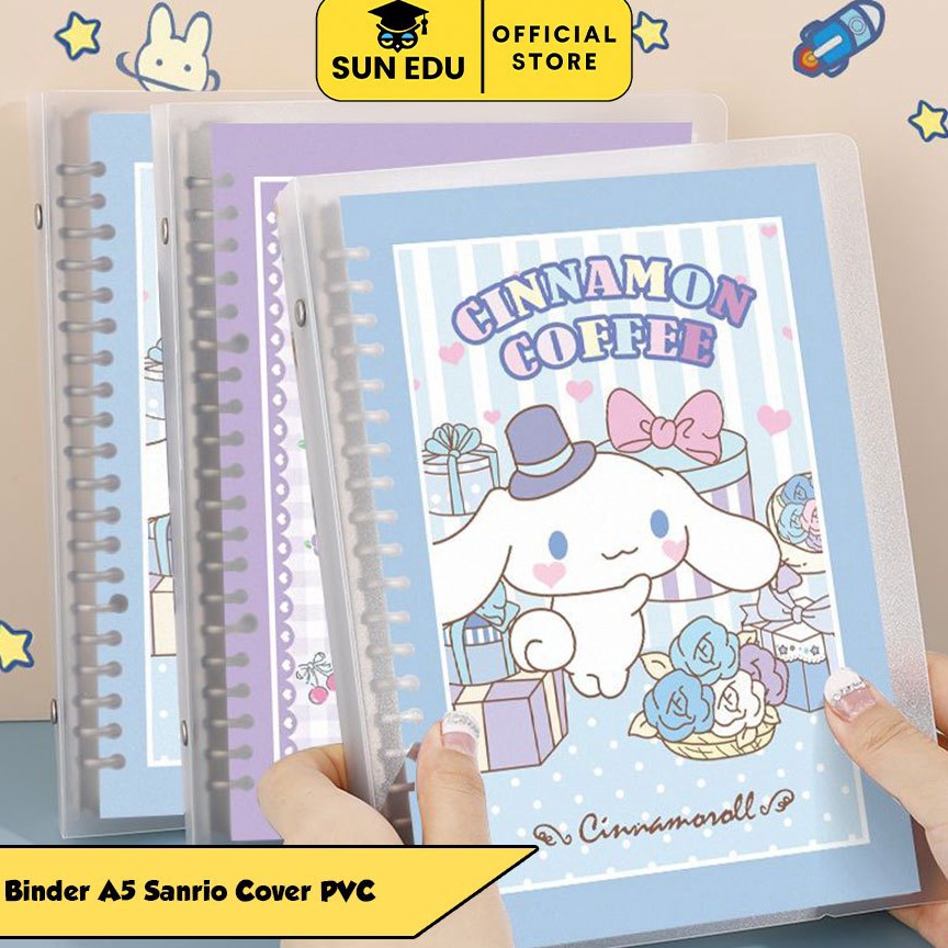 

KODE J75E Binder A5 sanrio LooseLeaf Notebook A5