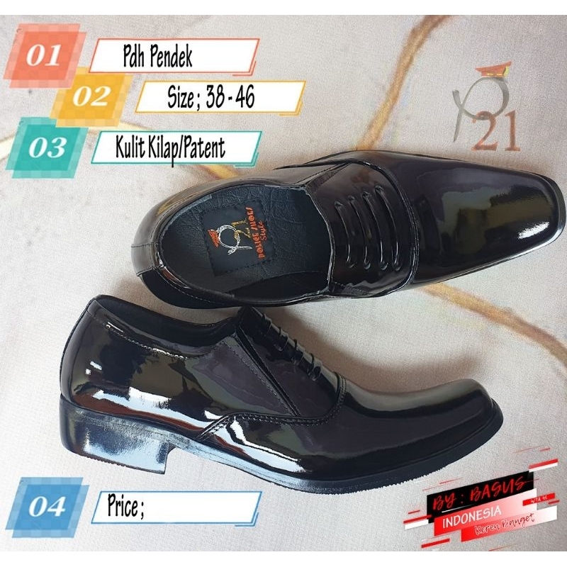Sepatu P21 Pdh Pendek