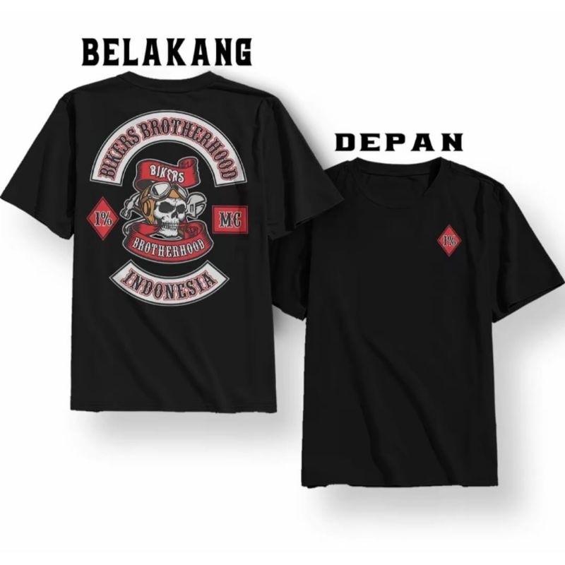 KAOS DISTRO KREN BIKERS BROTHERHOOD INDONESIA